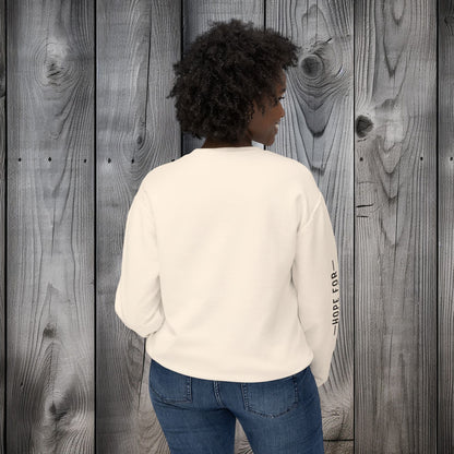 Capable & Hopeful Unisex Lightweight Crewneck Sweatshirt - EternalAscension