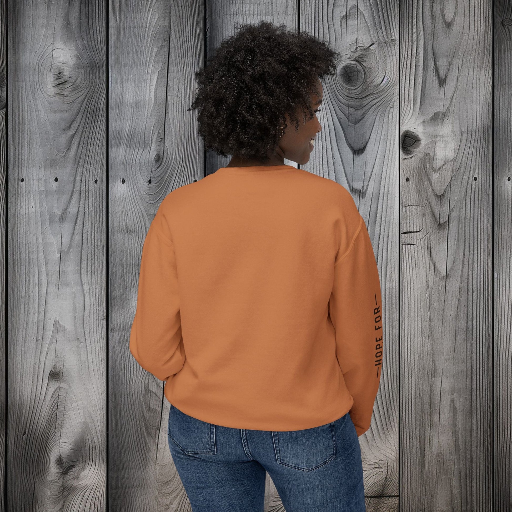 Capable & Hopeful Unisex Lightweight Crewneck Sweatshirt - EternalAscension