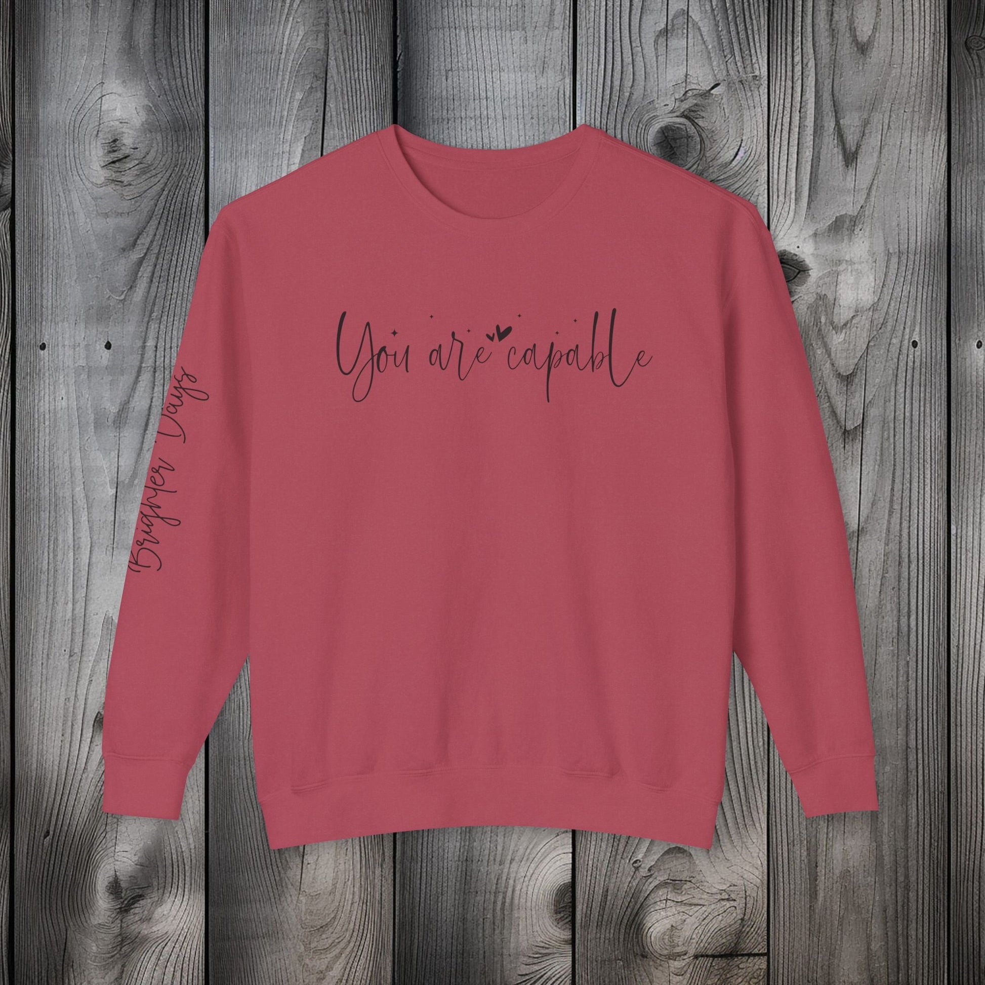 Capable & Hopeful Unisex Lightweight Crewneck Sweatshirt - EternalAscension