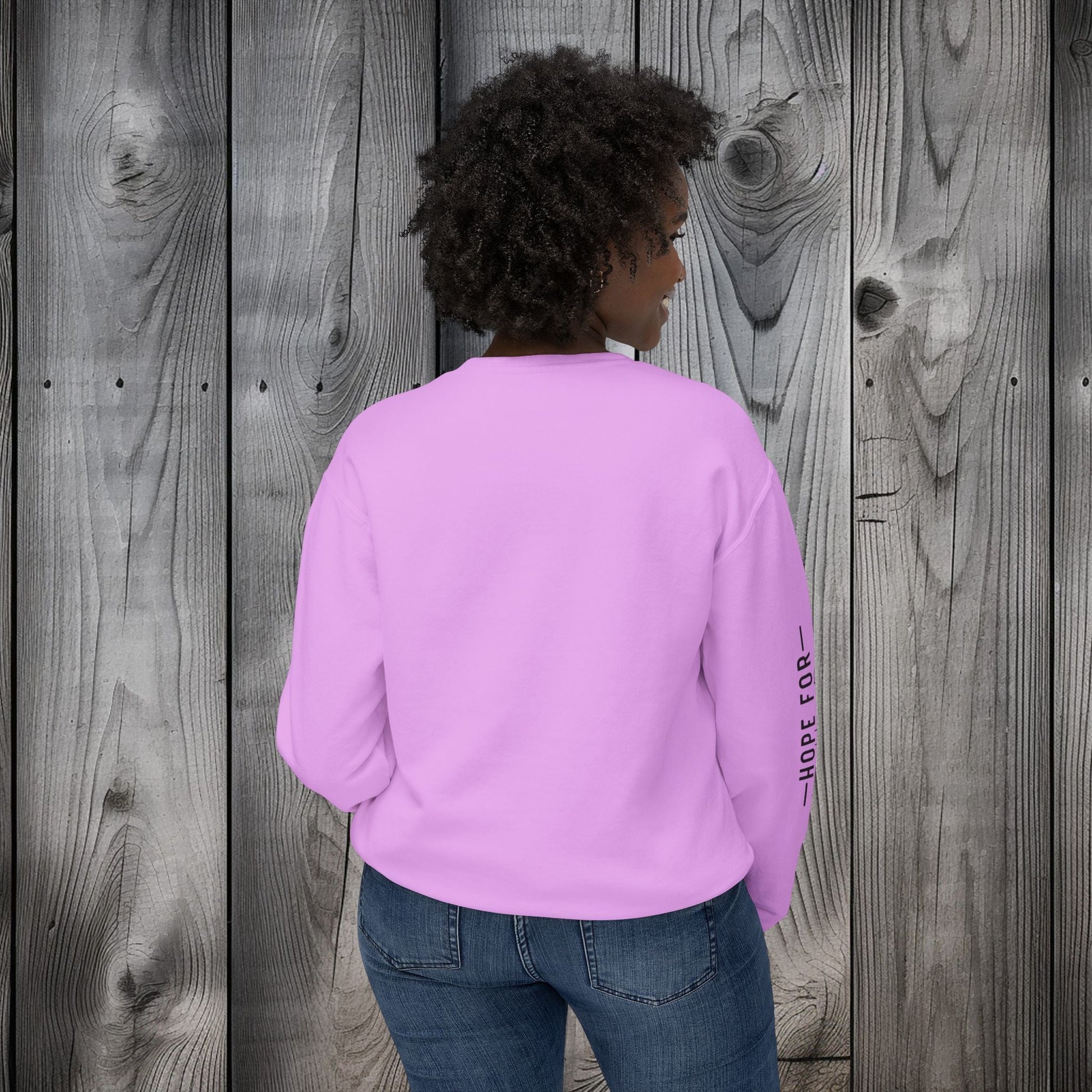 Capable & Hopeful Unisex Lightweight Crewneck Sweatshirt - EternalAscension