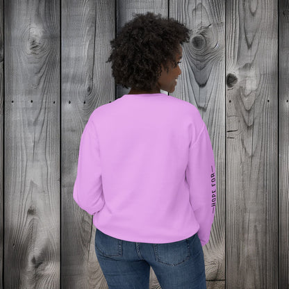 Capable & Hopeful Unisex Lightweight Crewneck Sweatshirt - EternalAscension