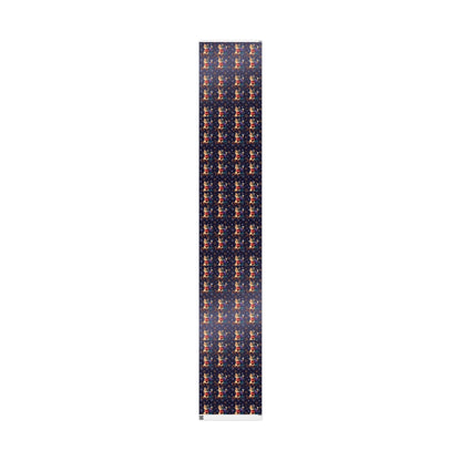 Cat on Sled Wrapping Paper, Holiday Gift Wrap, Christmas Cat Theme, Festive Present Wrap, Winter Magic Packaging, Cat Lover Gift Wrap - EternalAscension