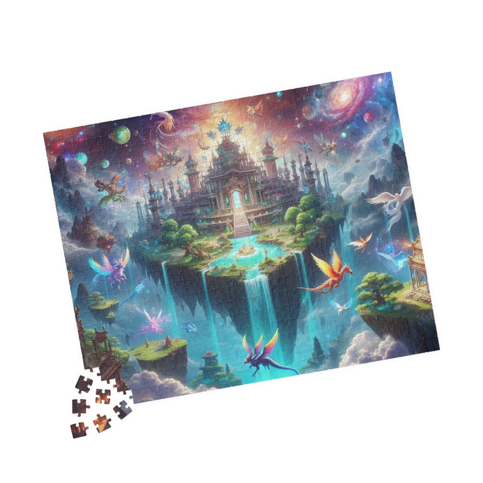 Celestial Temples: Realms Beyond Reality Puzzle (110, 252, 520, 1014 - piece) - EternalAscension