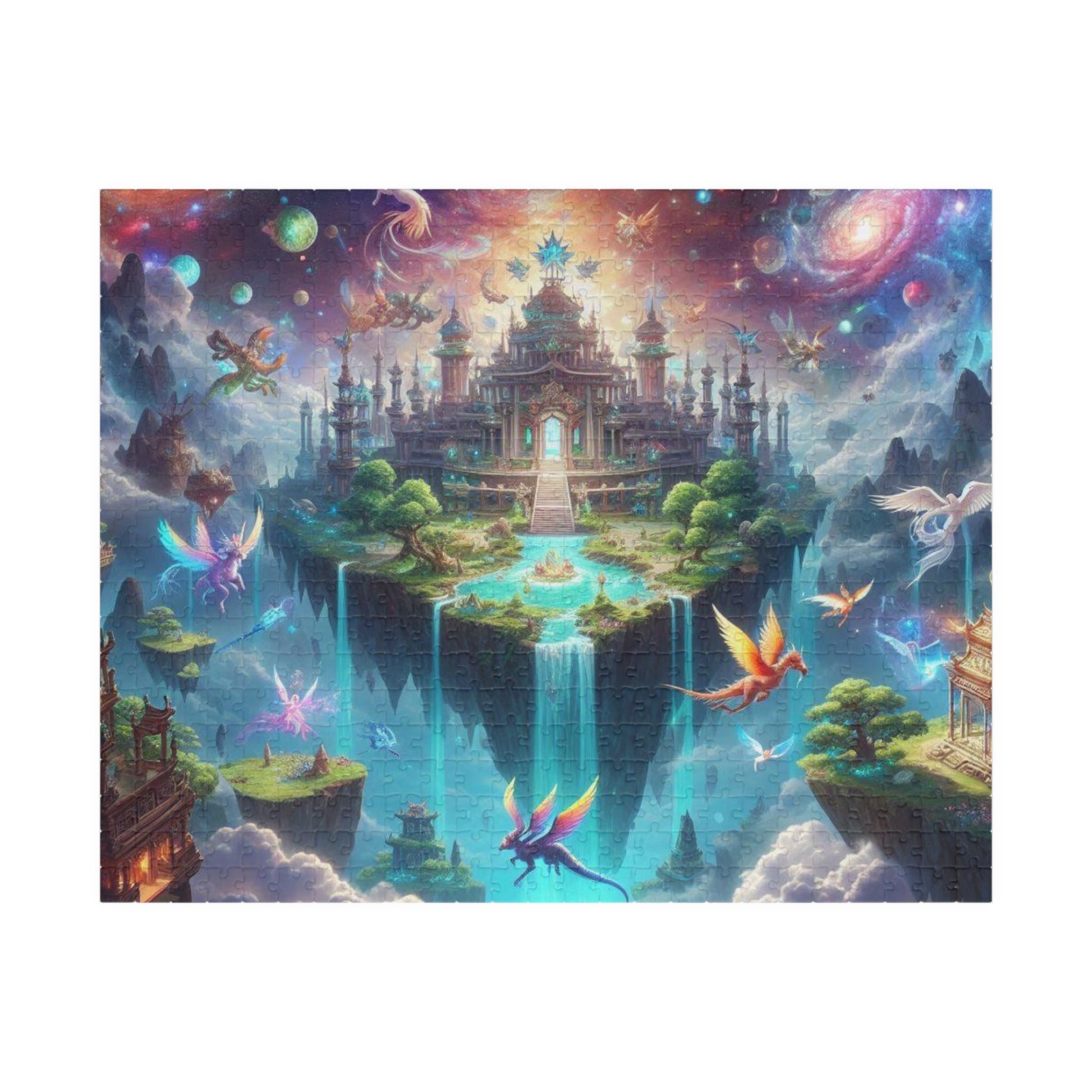 Celestial Temples: Realms Beyond Reality Puzzle (110, 252, 520, 1014 - piece) - EternalAscension