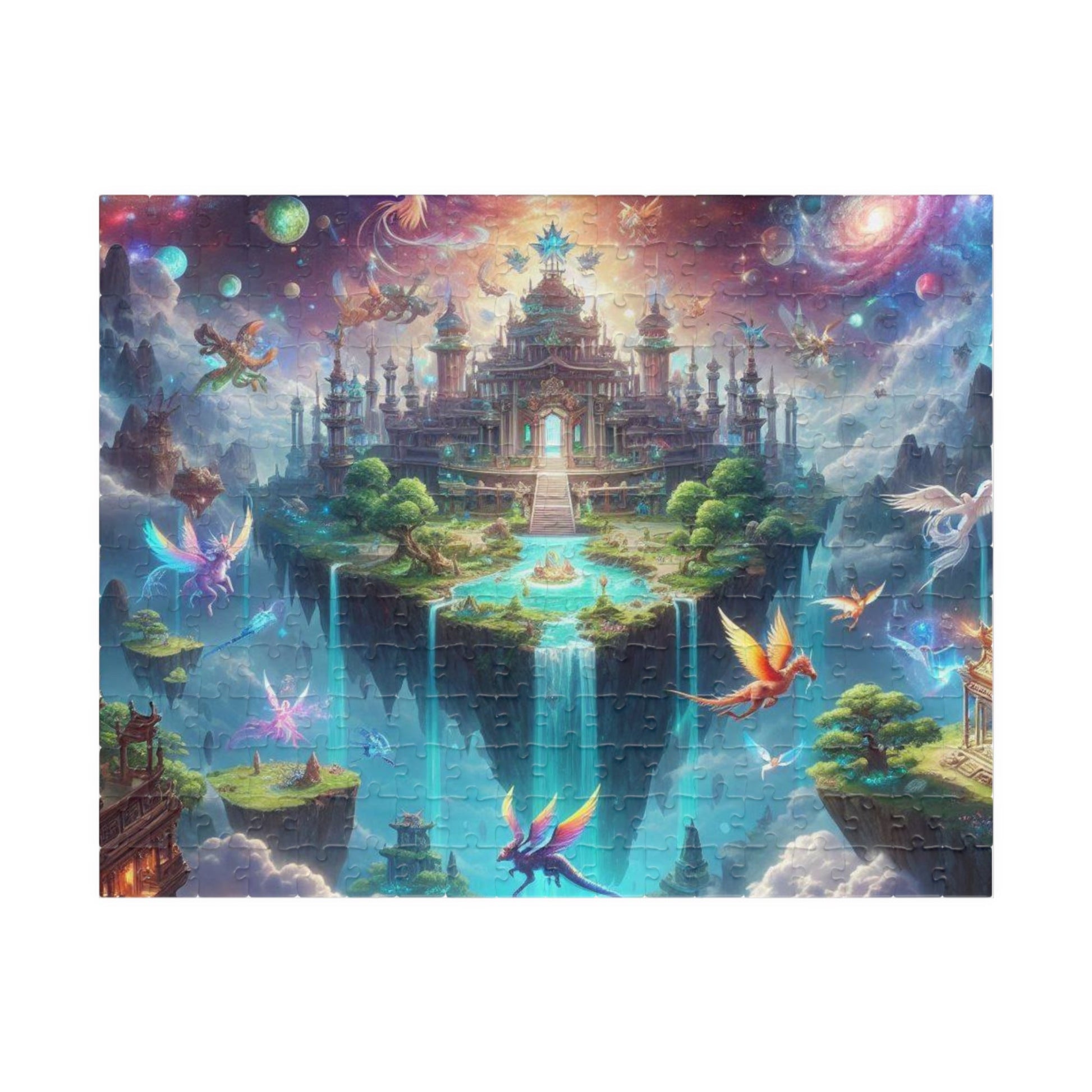 Celestial Temples: Realms Beyond Reality Puzzle (110, 252, 520, 1014 - piece) - EternalAscension