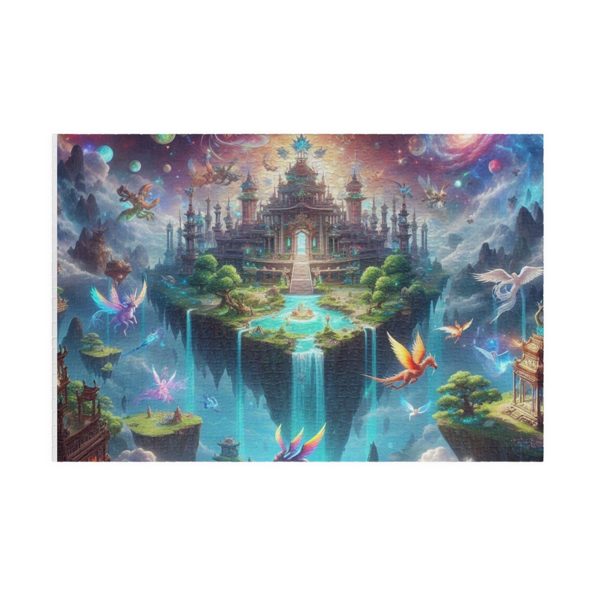 Celestial Temples: Realms Beyond Reality Puzzle (110, 252, 520, 1014 - piece) - EternalAscension
