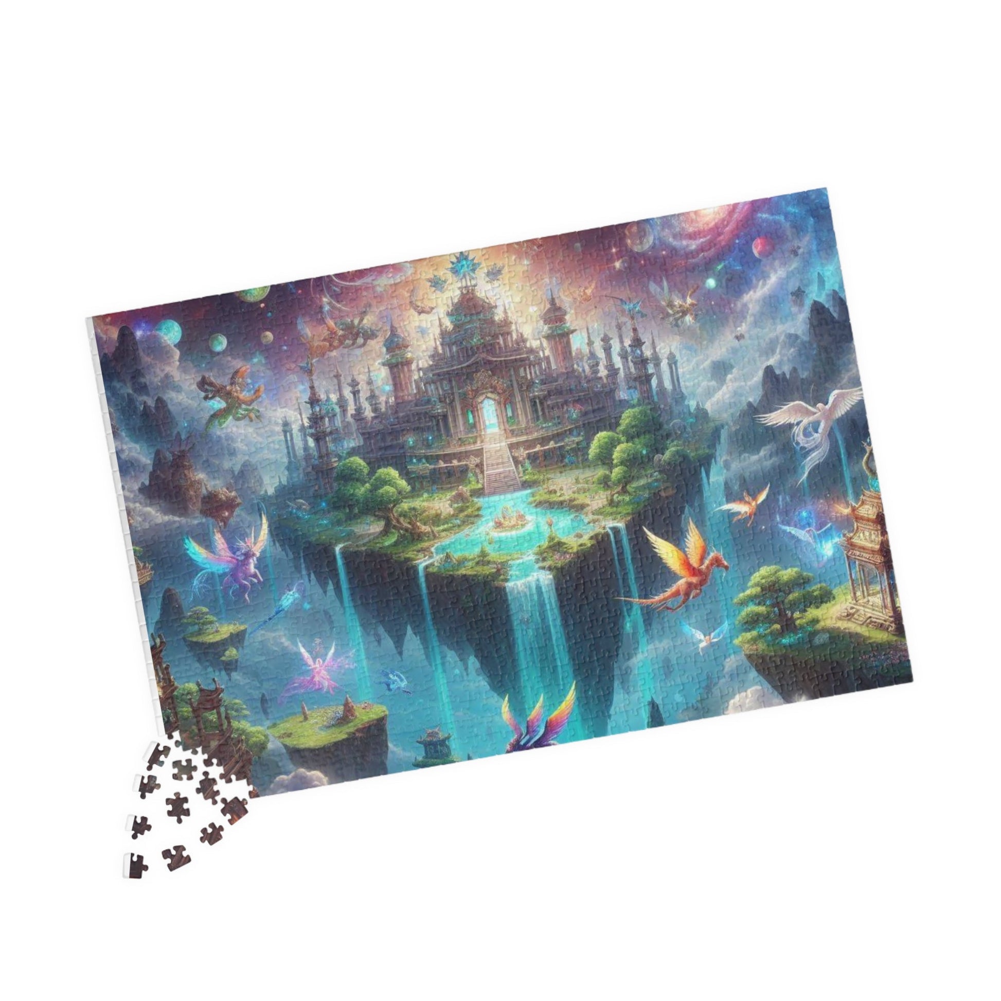 Celestial Temples: Realms Beyond Reality Puzzle (110, 252, 520, 1014 - piece) - EternalAscension