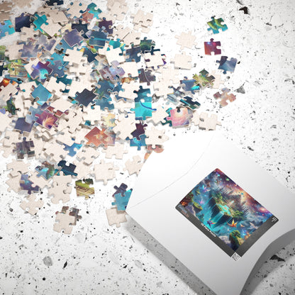 Celestial Temples: Realms Beyond Reality Puzzle (110, 252, 520, 1014 - piece) - EternalAscension
