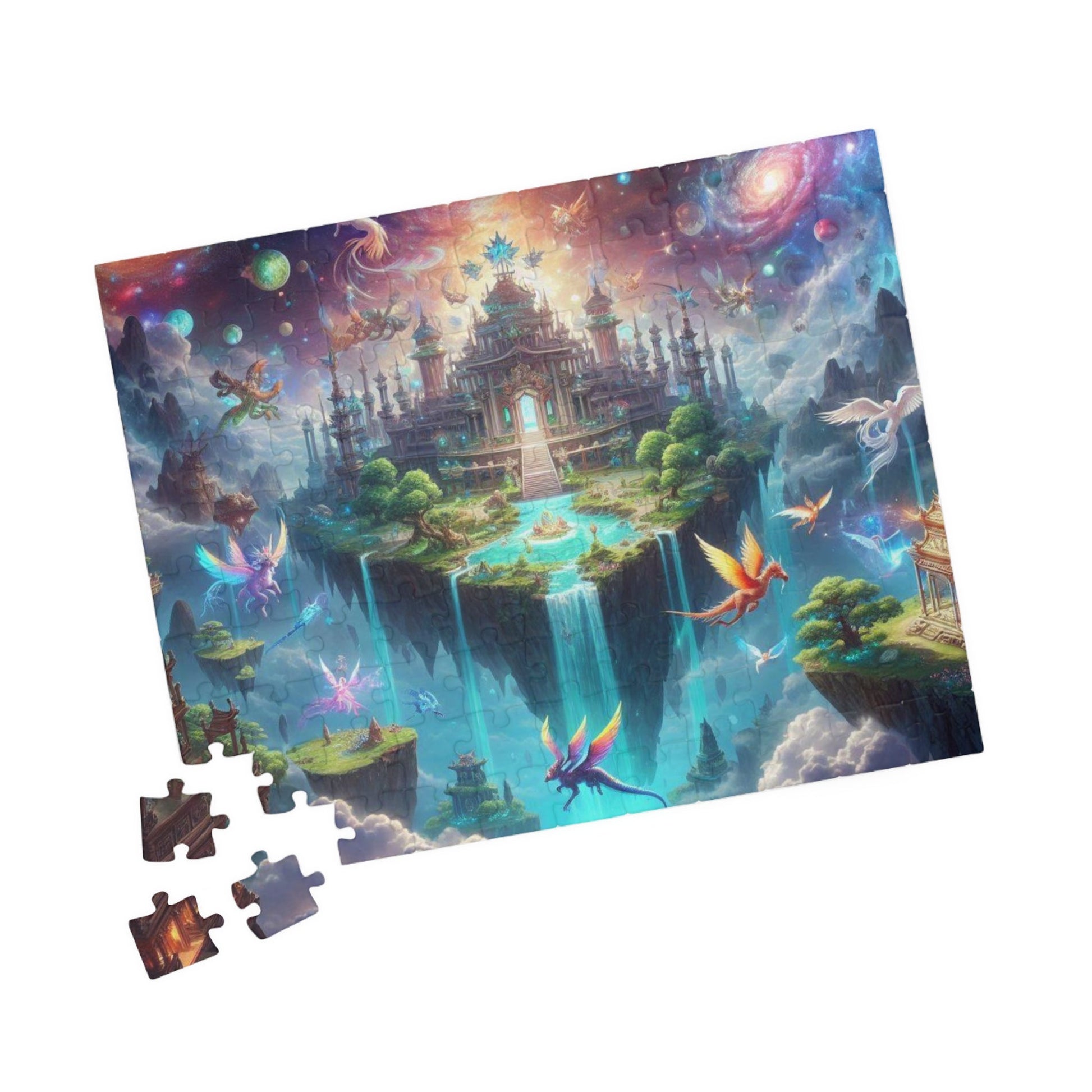 Celestial Temples: Realms Beyond Reality Puzzle (110, 252, 520, 1014 - piece) - EternalAscension