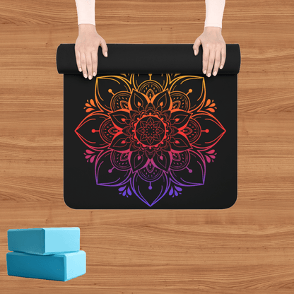 Chakra Mandala Design Yoga Mat - EternalAscension