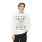 Christmas Tree Sweatshirt, Holiday Festive Jumper, Santa Claus Face Pullover, Cozy Winter Sweater, Unisex Xmas Top, Festive Cheer Apparel - EternalAscension