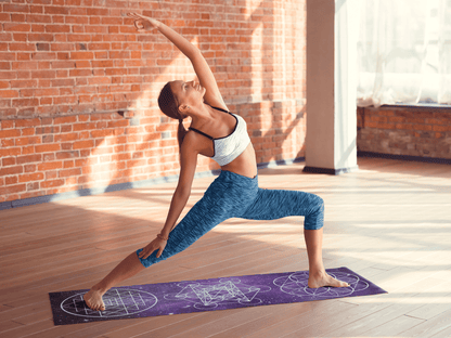 Cosmic Sacred Geometry Yoga Mat - EternalAscension
