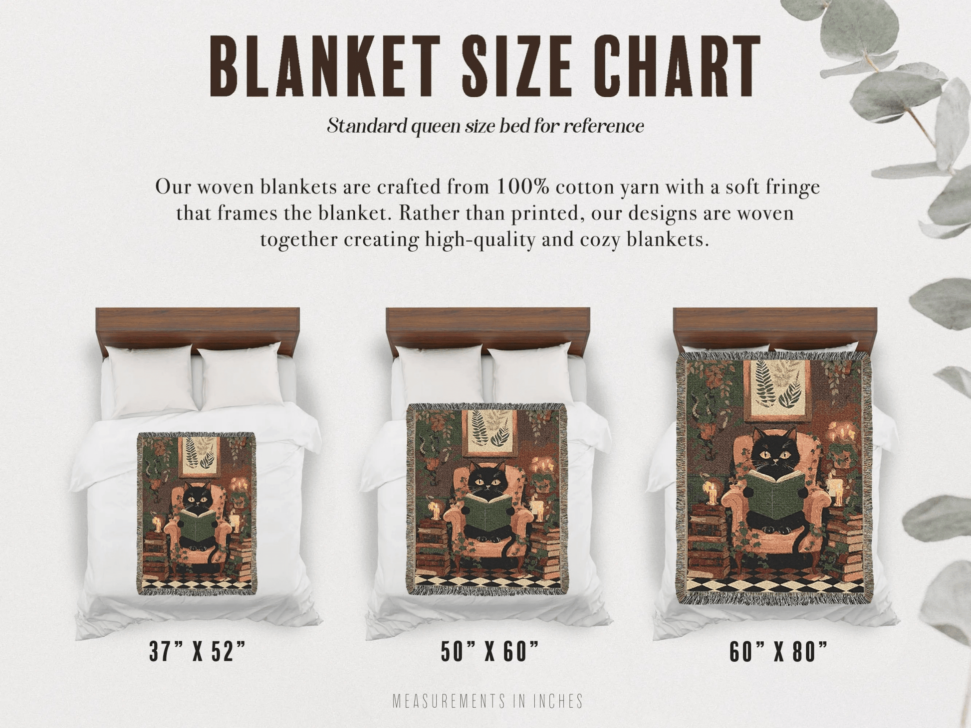 Cozy Cat - Themed Woven Blanket - Perfect for Cat Lovers, Home Decor, Gift for Cat Parents, Throw Blanket, Indoor Comfort - EternalAscension