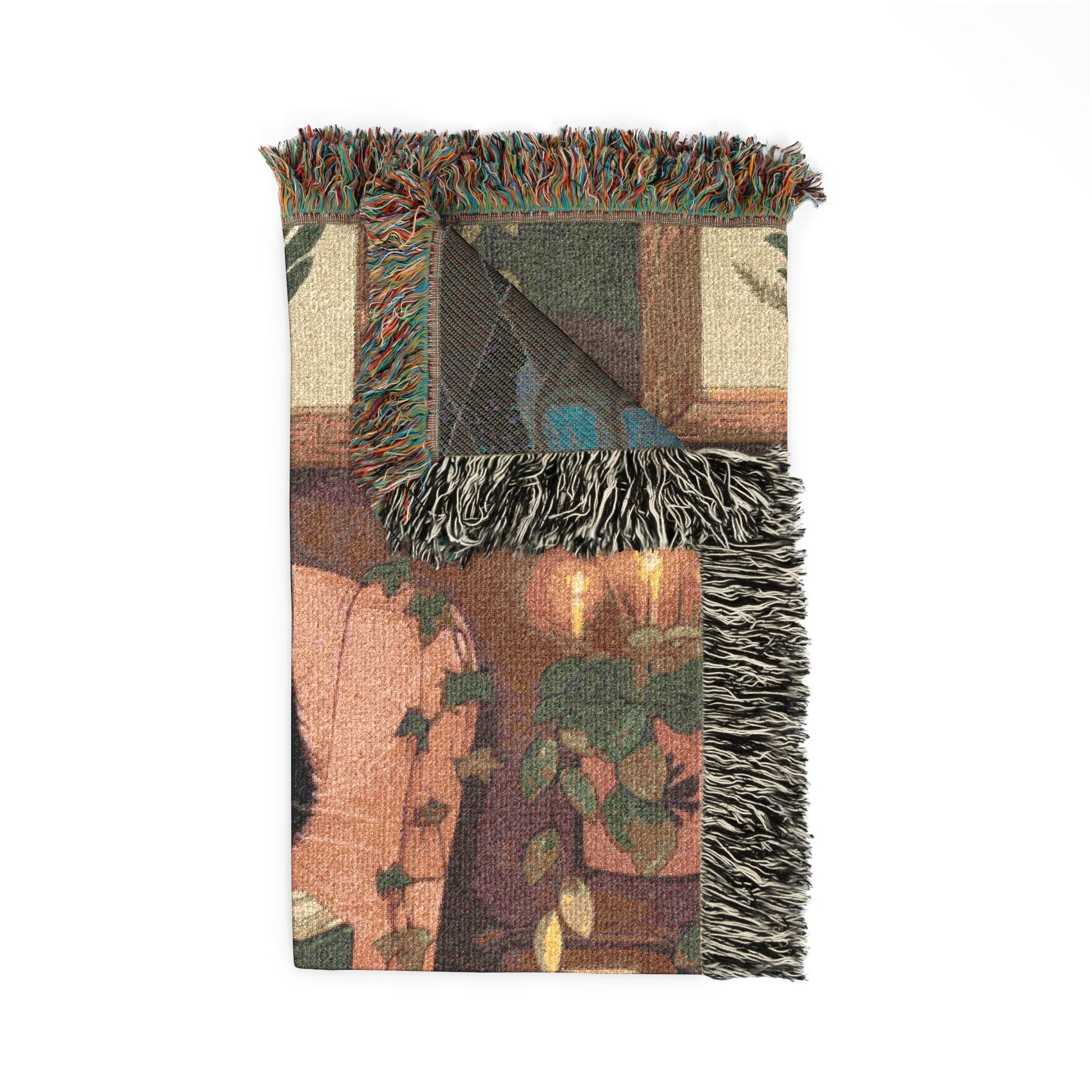 Cozy Cat - Themed Woven Blanket - Perfect for Cat Lovers, Home Decor, Gift for Cat Parents, Throw Blanket, Indoor Comfort - EternalAscension