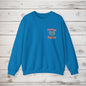 Crewneck Sweatshirt, Choose Happy & Good Vibes Only, Positive Message Retro Design, Unisex Jumper Top, Smiley Face Graphic, Dark Green, - EternalAscension
