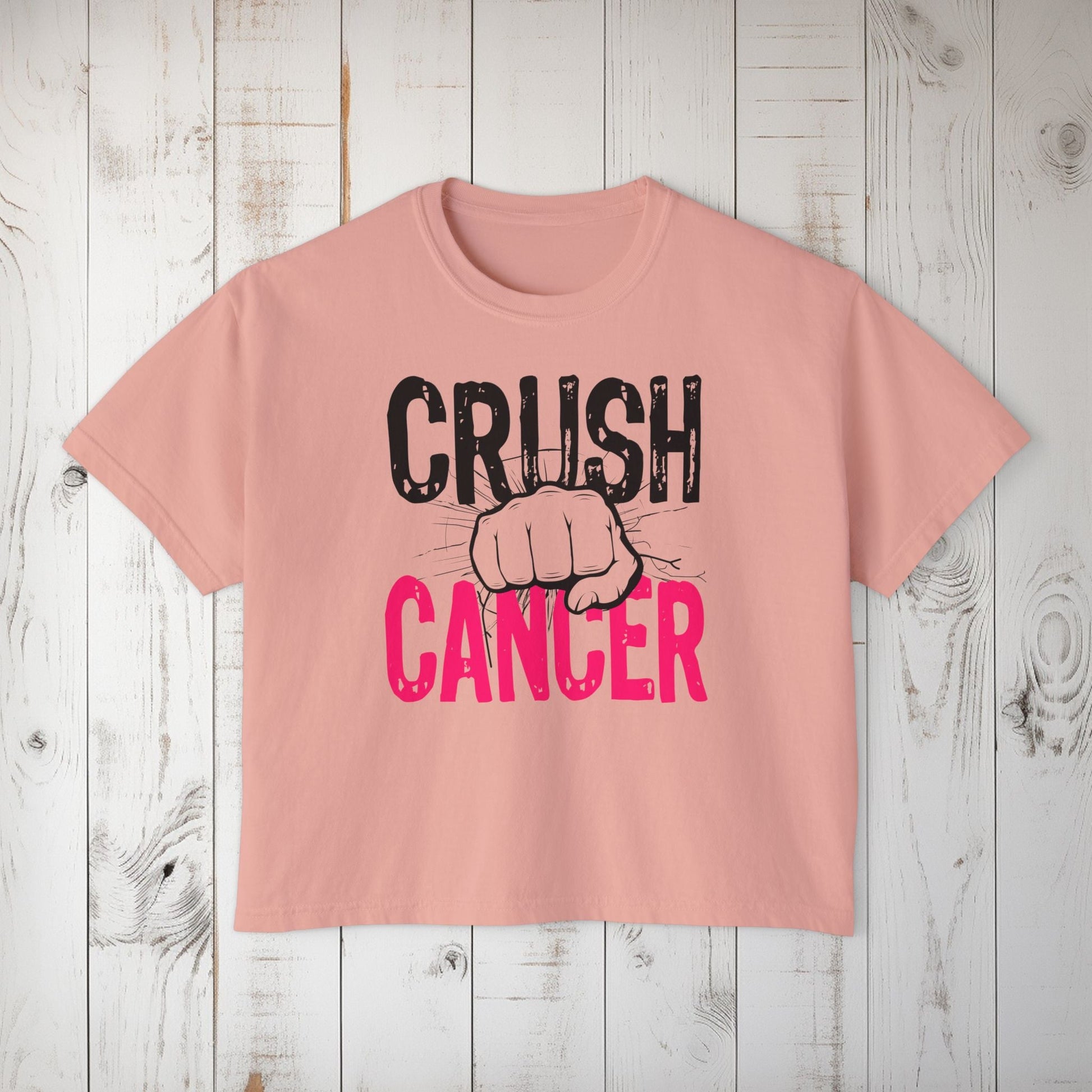 Crush Cancer Women's Boxy Tee - EternalAscension