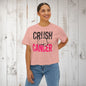 Crush Cancer Women's Boxy Tee - EternalAscension