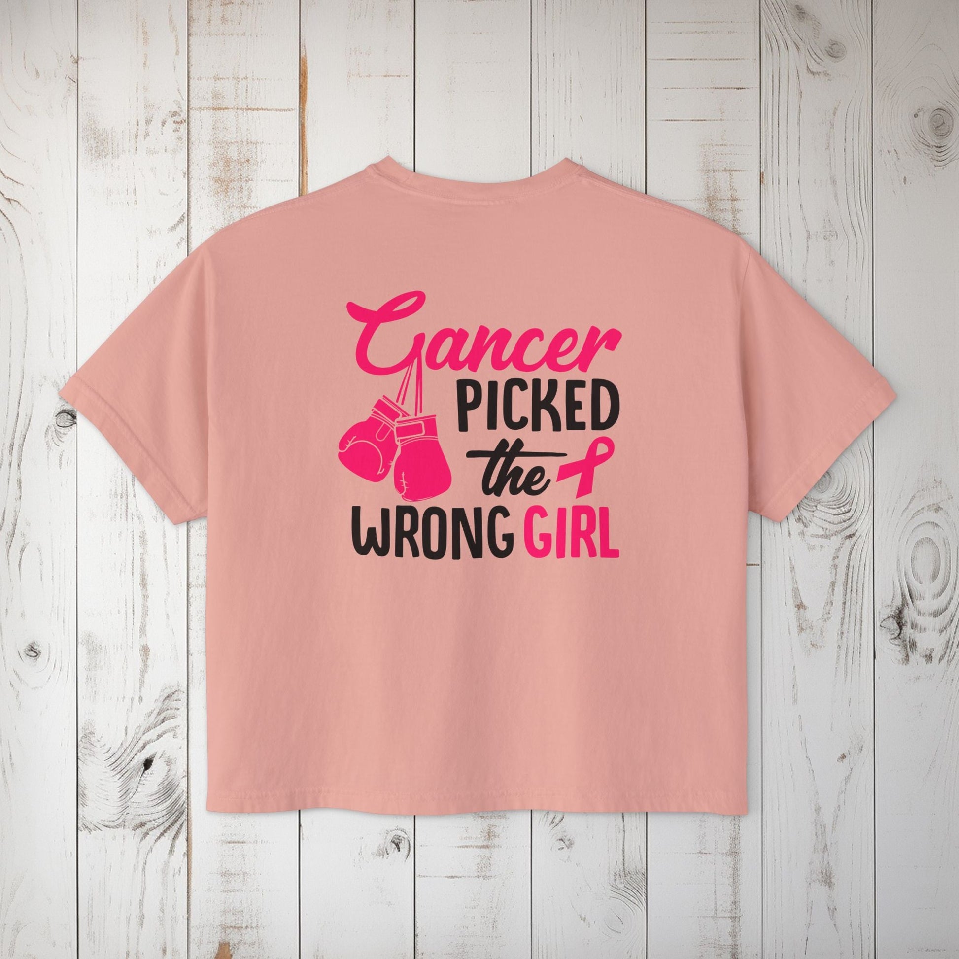 Crush Cancer Women's Boxy Tee - EternalAscension