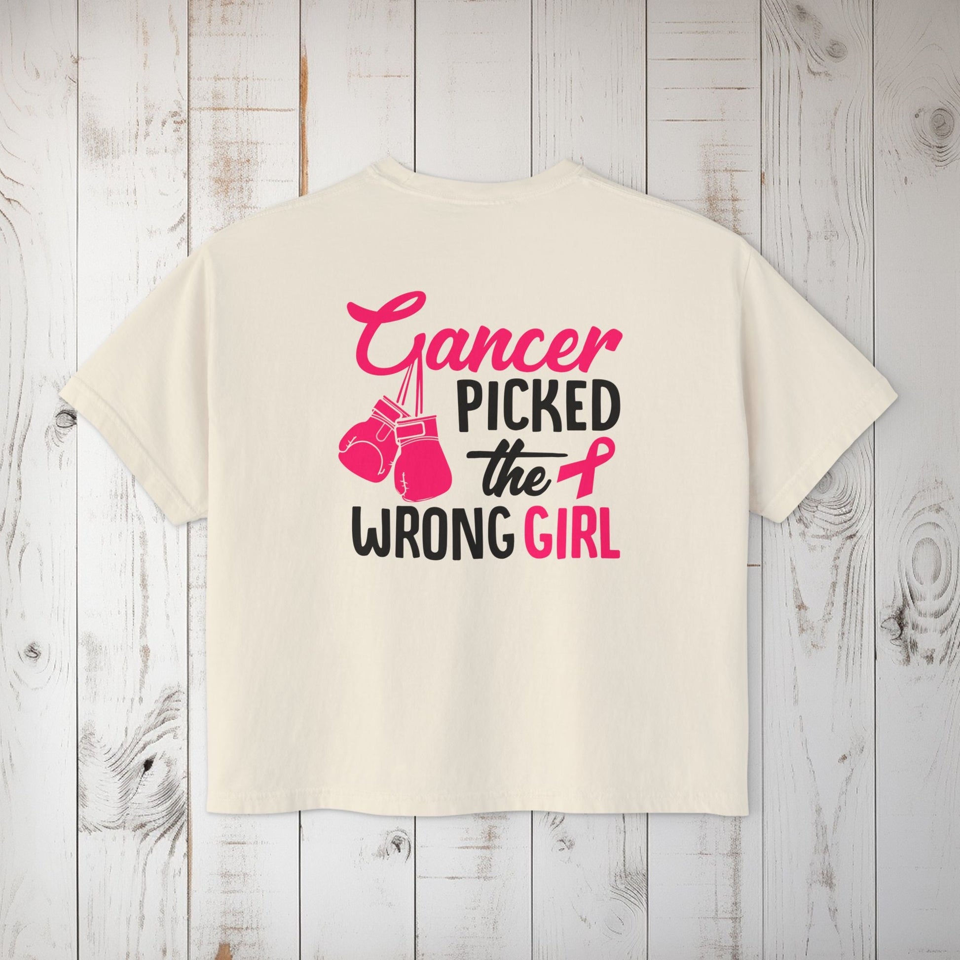 Crush Cancer Women's Boxy Tee - EternalAscension