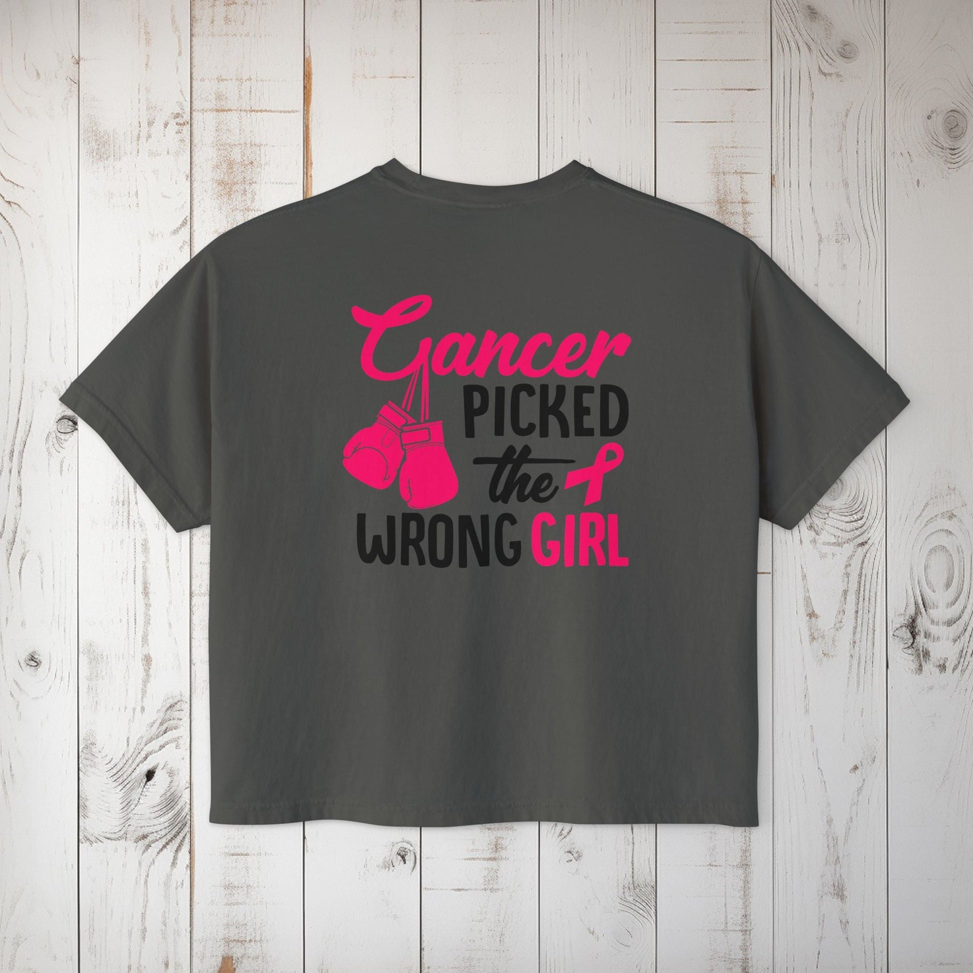 Crush Cancer Women's Boxy Tee - EternalAscension