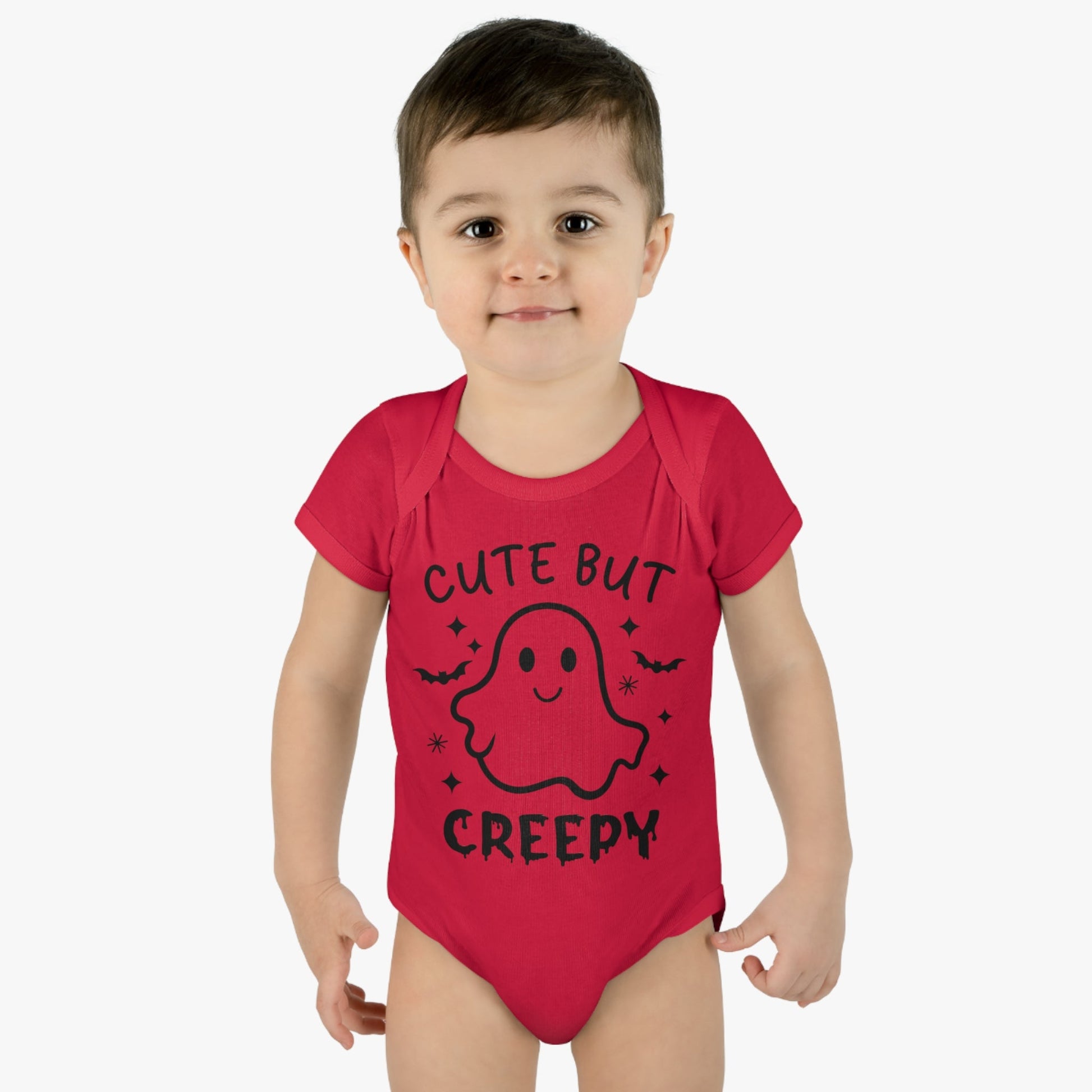 Cute but Creepy Infant Baby Rib Bodysuit - EternalAscension