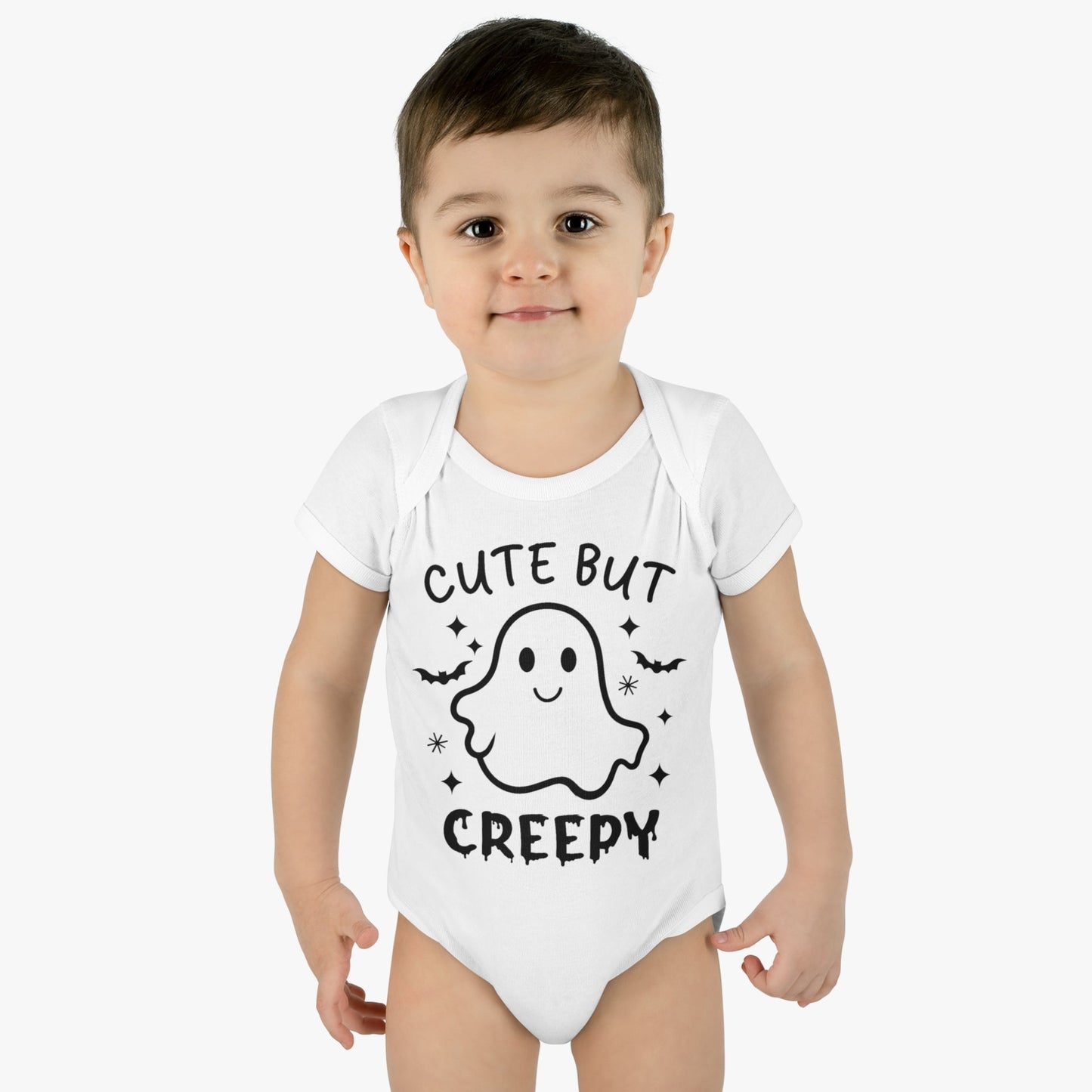 Cute but Creepy Infant Baby Rib Bodysuit - EternalAscension