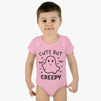 Cute but Creepy Infant Baby Rib Bodysuit - EternalAscension