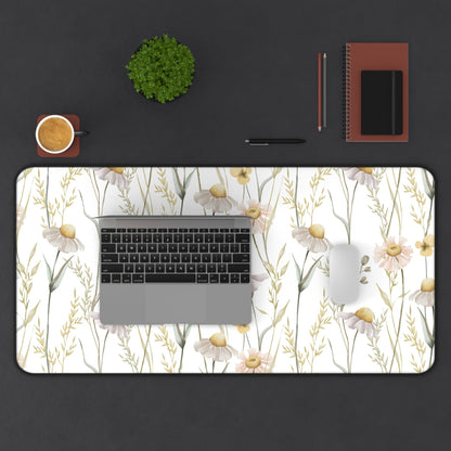 Daisy Floral Desk Mat - EternalAscension