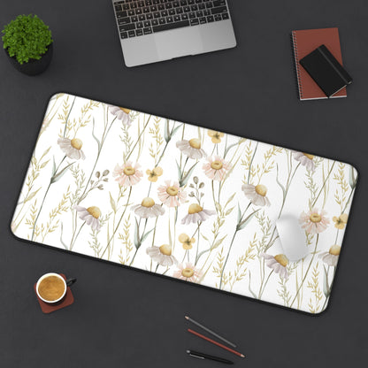 Daisy Floral Desk Mat - EternalAscension