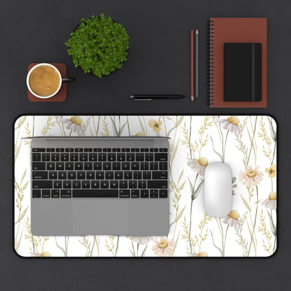 Daisy Floral Desk Mat - EternalAscension