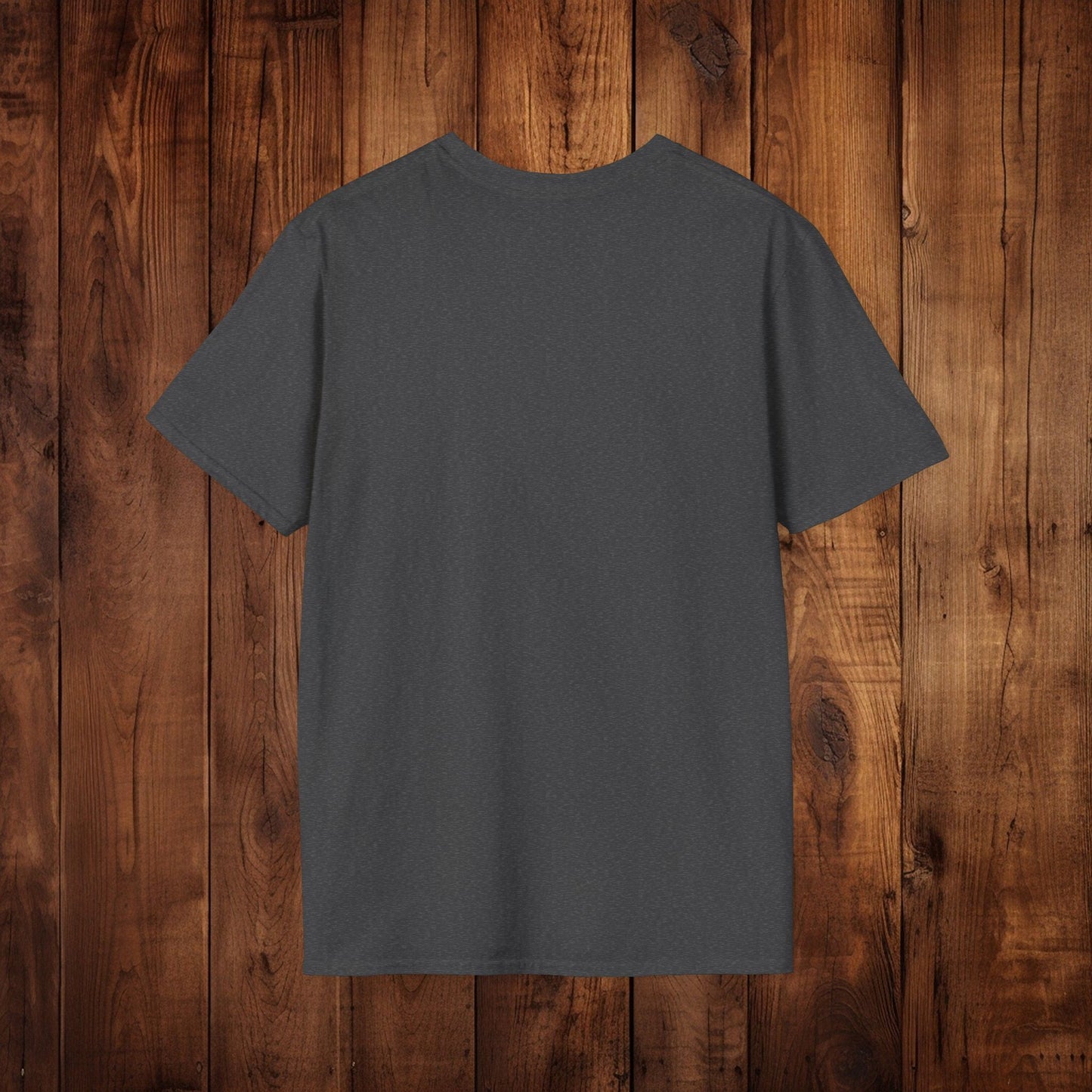 Deer Silhouette Hunting Season Unisex Softstyle T-Shirt - Wildlife Target Antlers Red Paint Splatter Tee, Hunter Gift, Outdoor Apparel, - EternalAscension