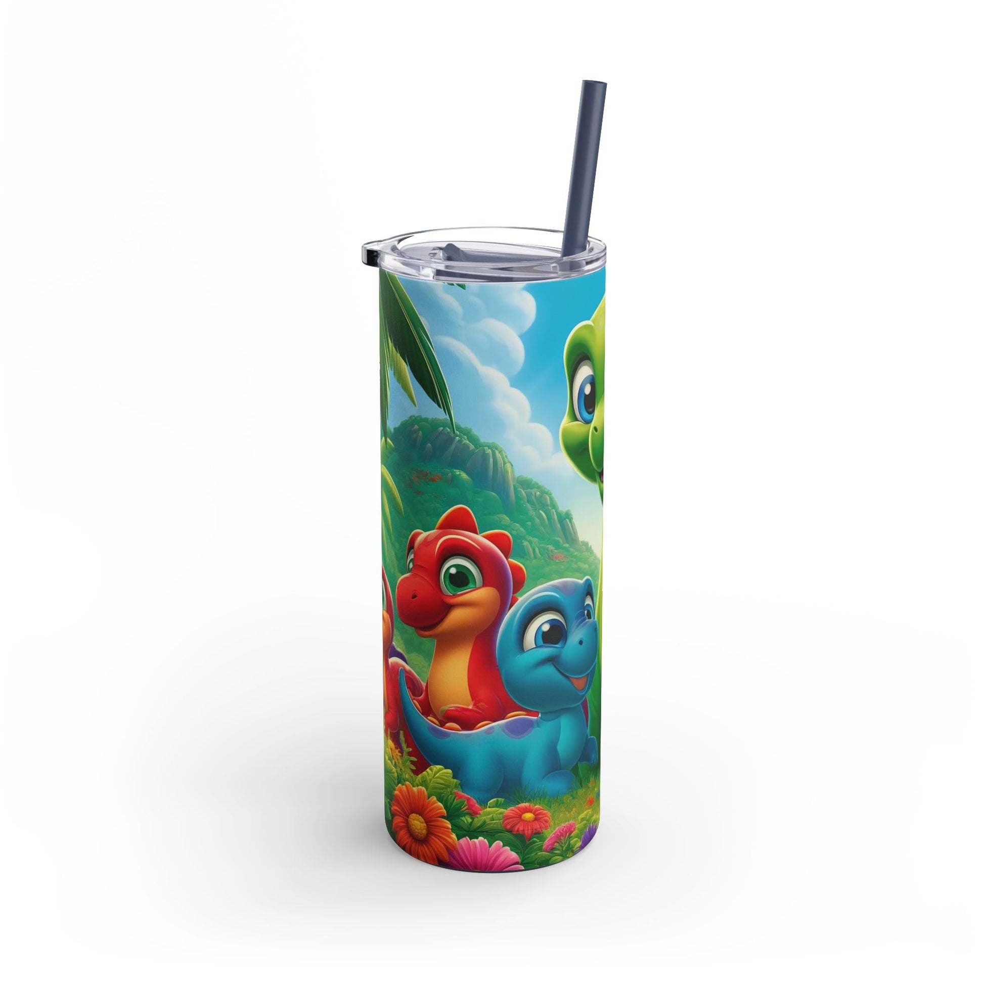 🦖 Dino Jungle Adventure Tumbler 🦖 Maars Maker Skinny Matte Tumbler, 20oz - EternalAscension
