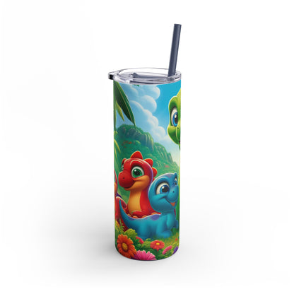 🦖 Dino Jungle Adventure Tumbler 🦖 Maars Maker Skinny Matte Tumbler, 20oz - EternalAscension
