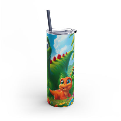 🦖 Dino Jungle Adventure Tumbler 🦖 Maars Maker Skinny Matte Tumbler, 20oz - EternalAscension