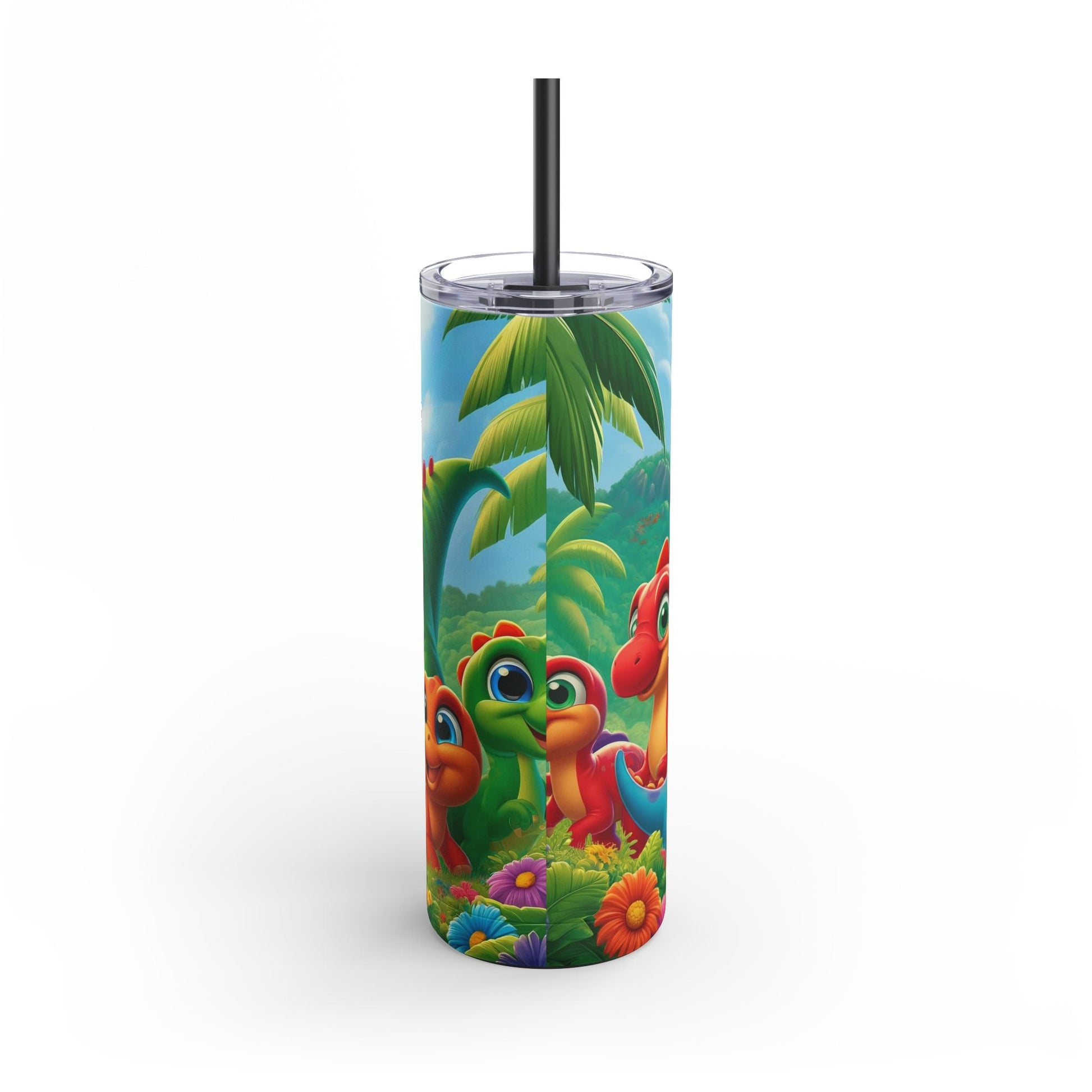 🦖 Dino Jungle Adventure Tumbler 🦖 Maars Maker Skinny Matte Tumbler, 20oz - EternalAscension