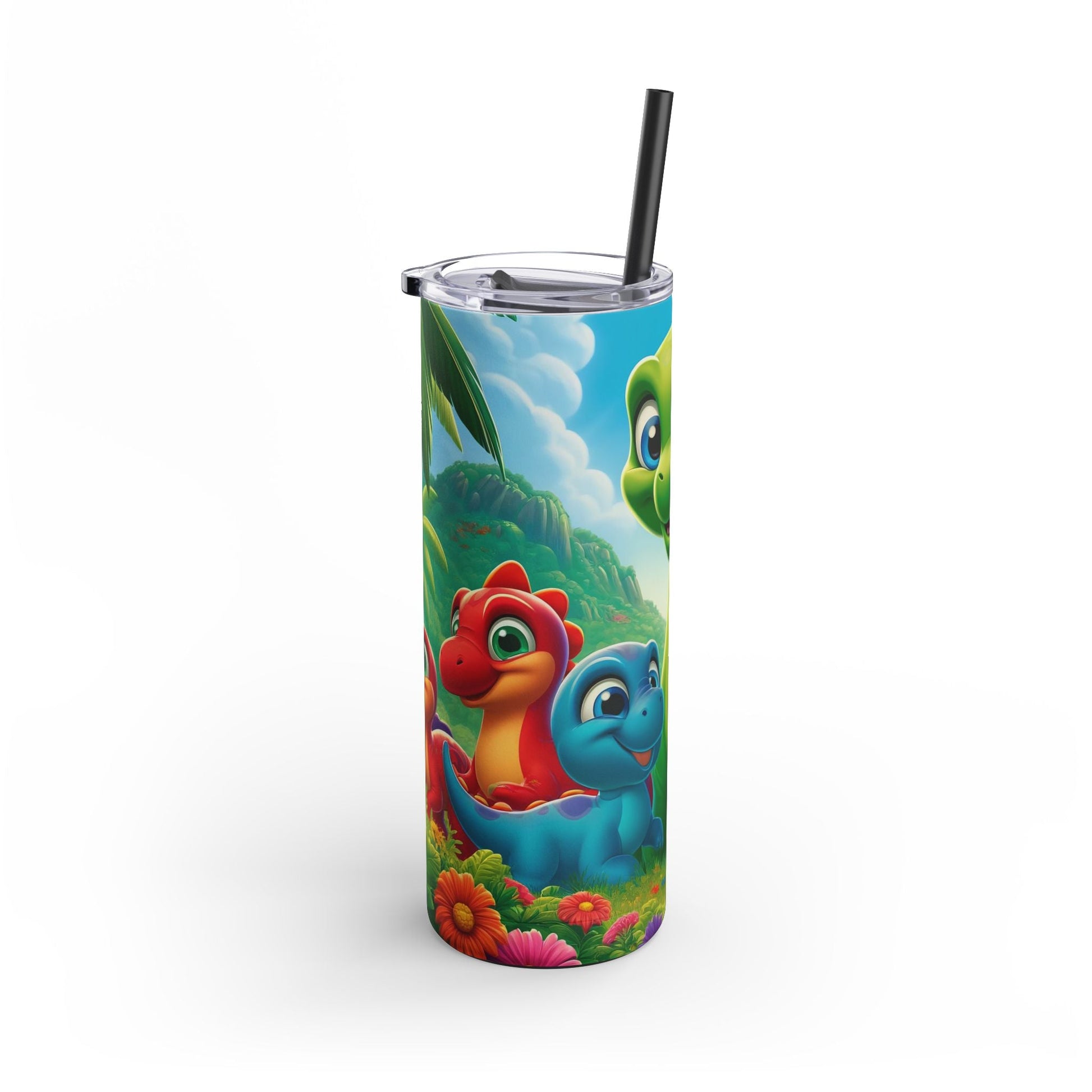 🦖 Dino Jungle Adventure Tumbler 🦖 Maars Maker Skinny Matte Tumbler, 20oz - EternalAscension