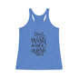 “Don’t Wish for It, Work for It” Women's Tri - Blend Racerback Tank - EternalAscension