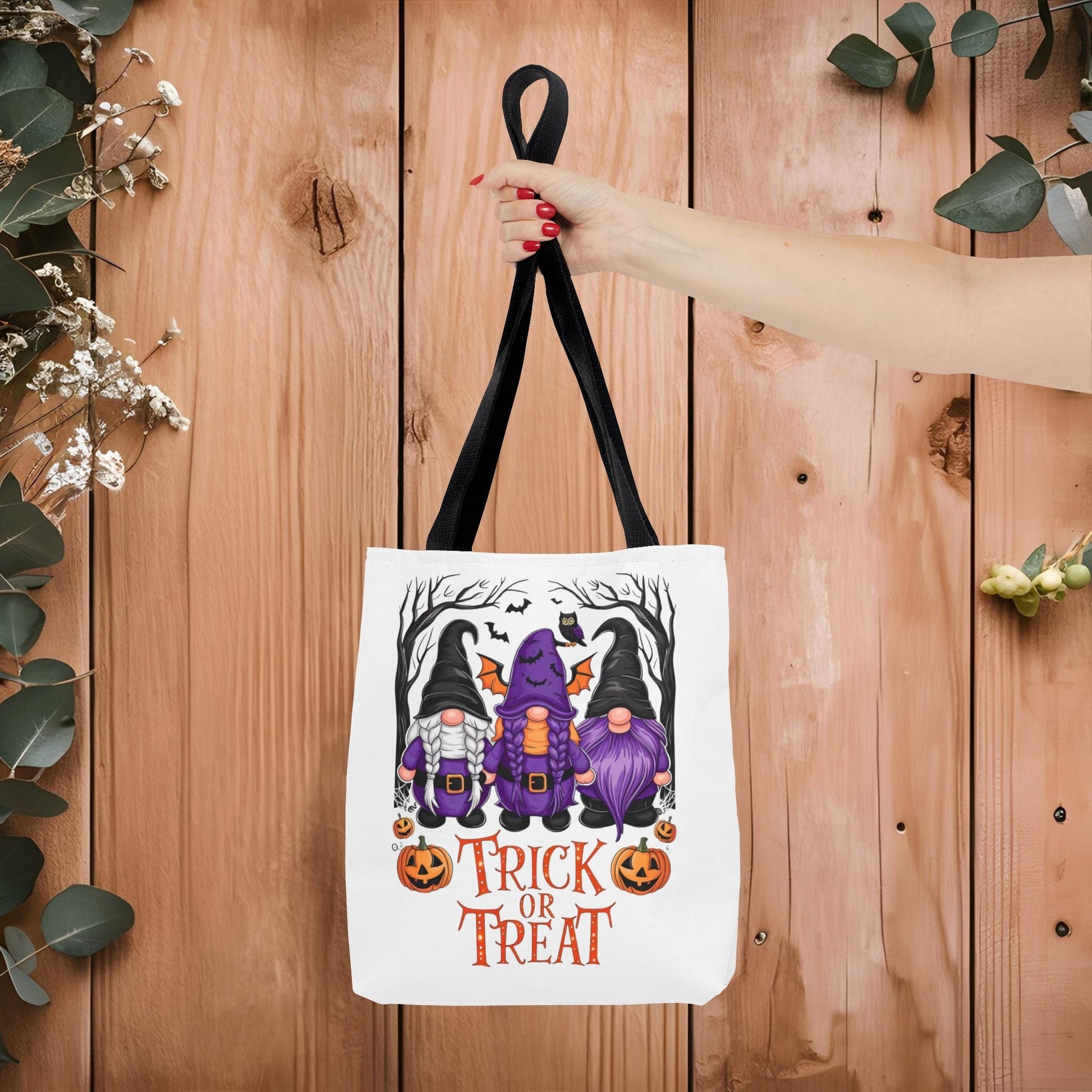 Double - Sided Spooky Tote Bag 🎃🕸️ (AOP) - EternalAscension