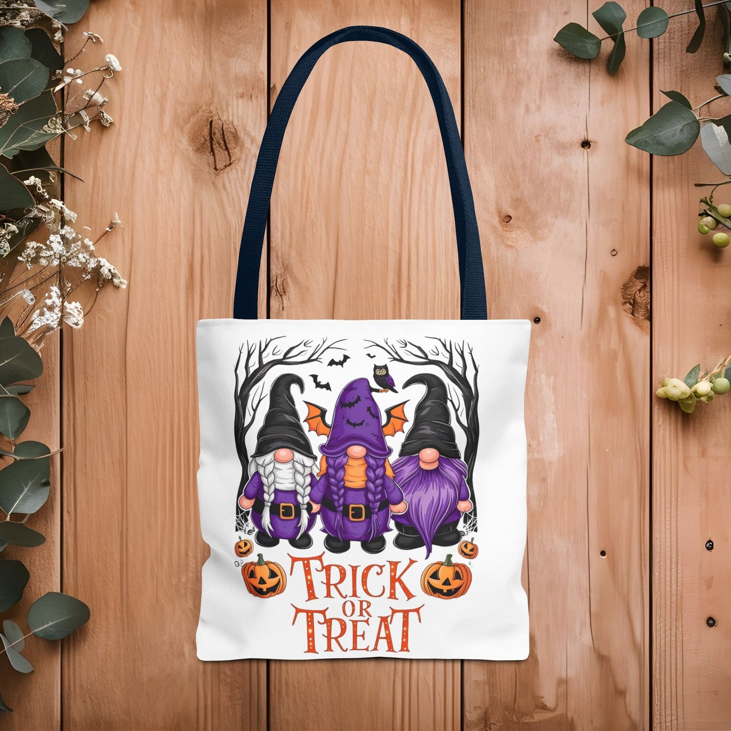Double - Sided Spooky Tote Bag 🎃🕸️ (AOP) - EternalAscension