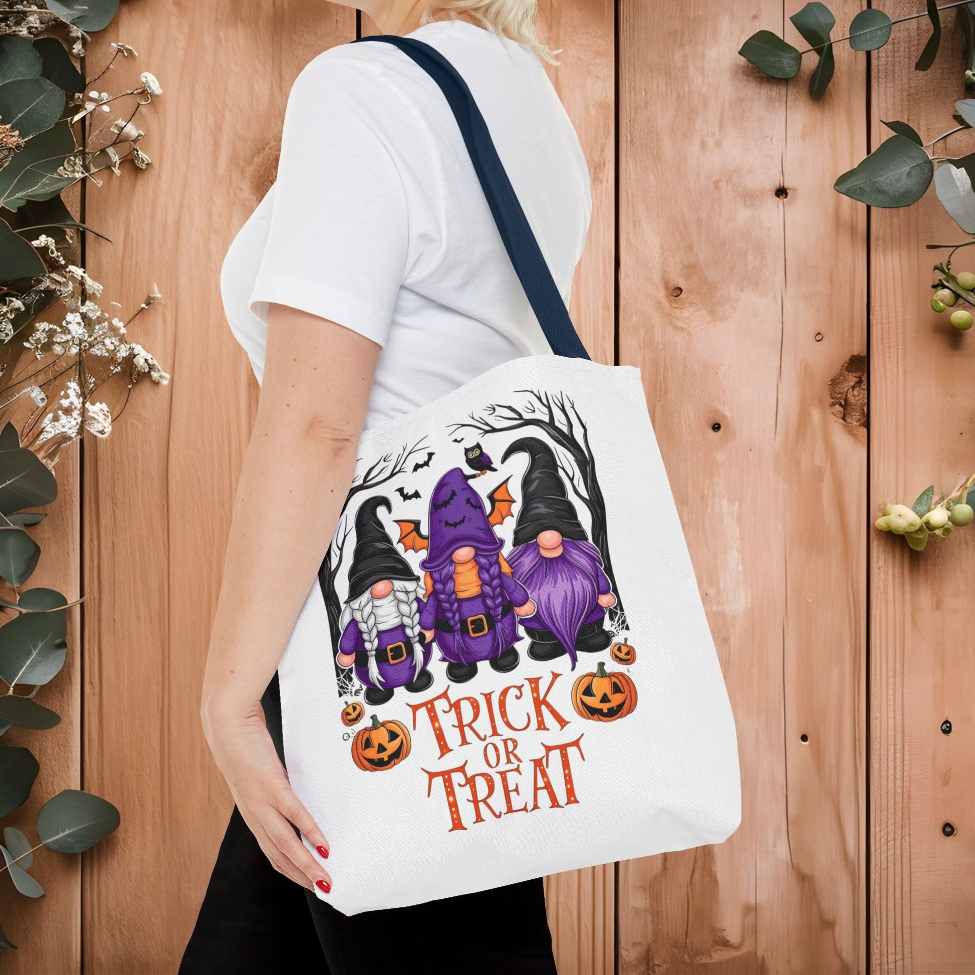 Double - Sided Spooky Tote Bag 🎃🕸️ (AOP) - EternalAscension