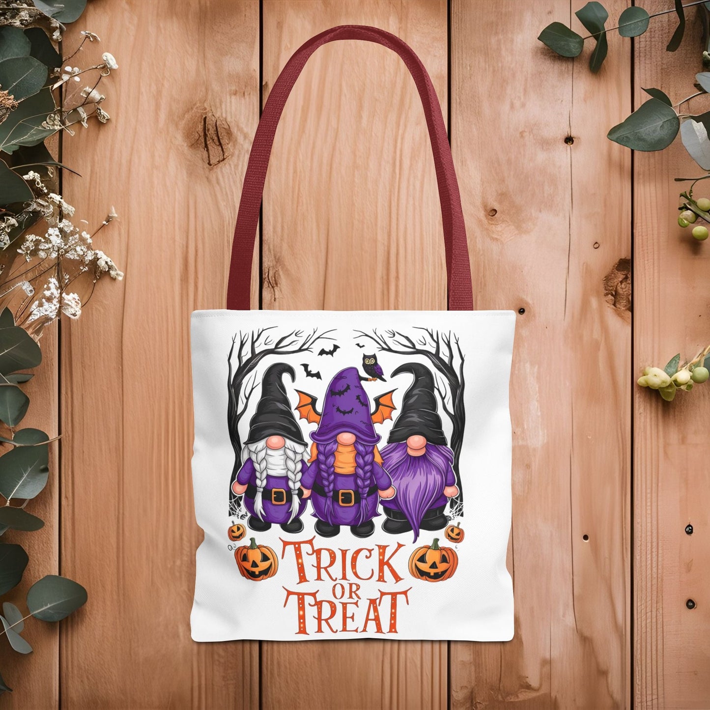 Double - Sided Spooky Tote Bag 🎃🕸️ (AOP) - EternalAscension