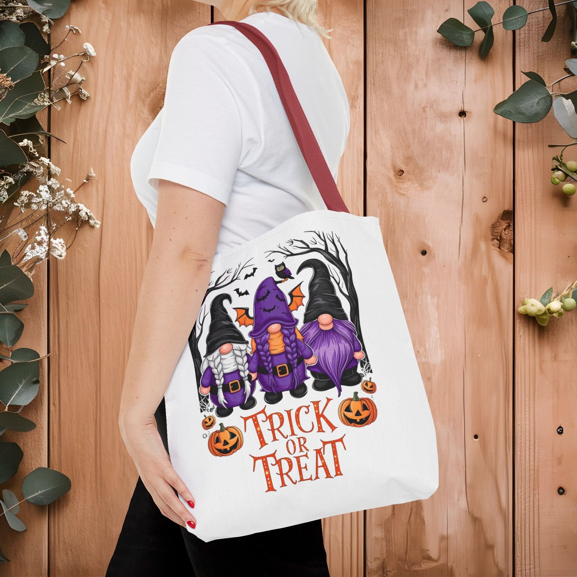Double - Sided Spooky Tote Bag 🎃🕸️ (AOP) - EternalAscension