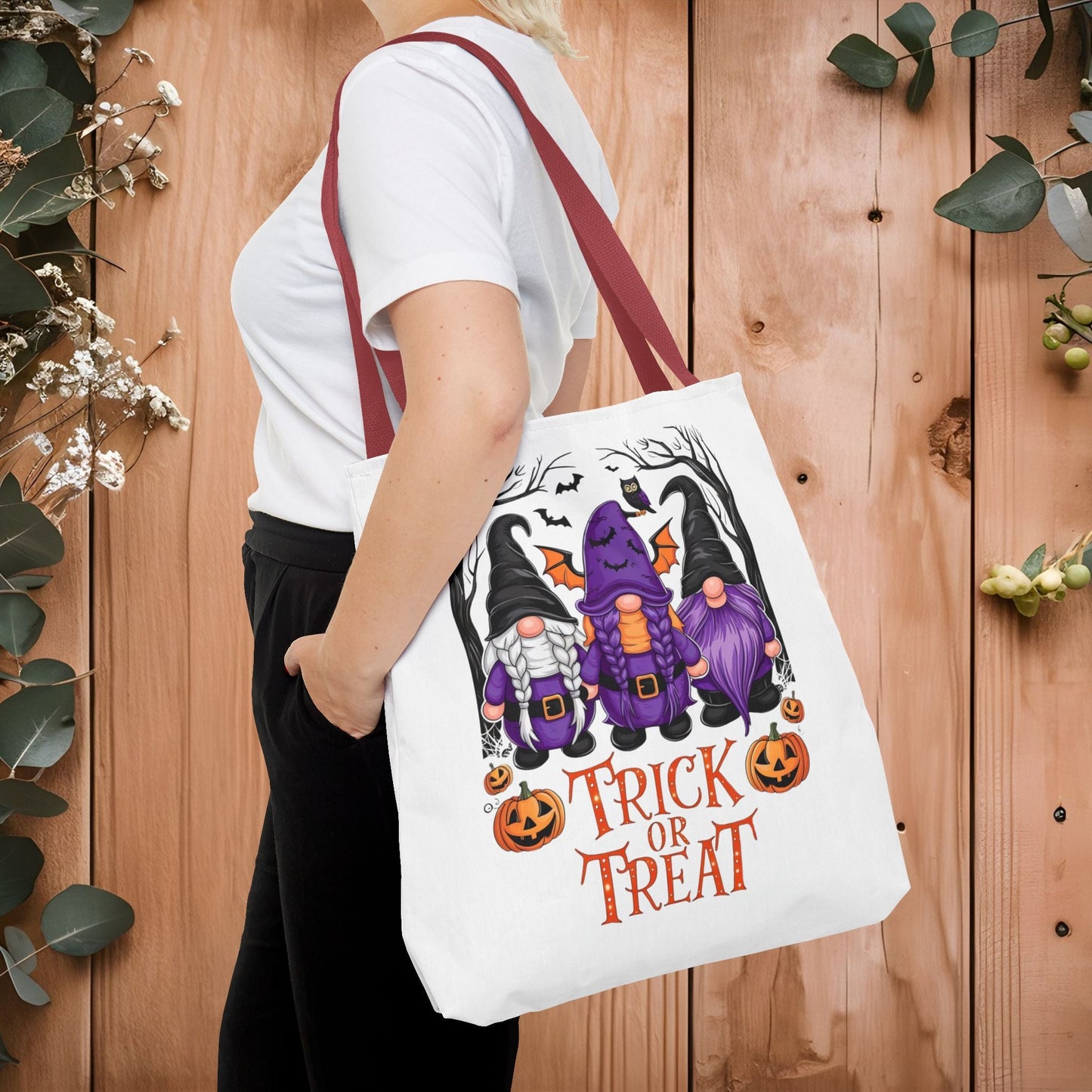 Double - Sided Spooky Tote Bag 🎃🕸️ (AOP) - EternalAscension