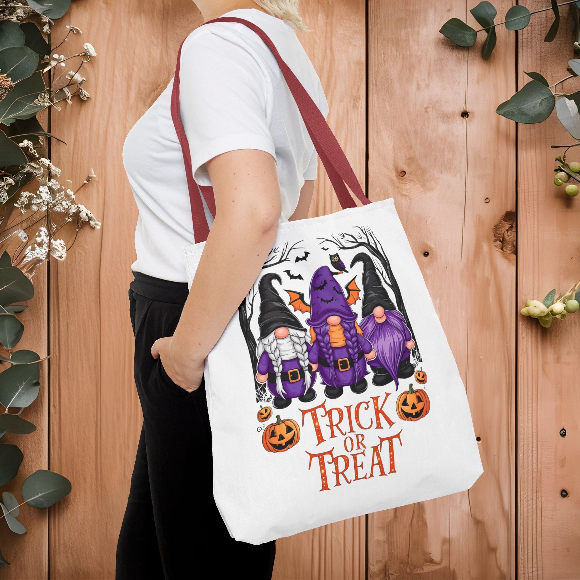 Double - Sided Spooky Tote Bag 🎃🕸️ (AOP) - EternalAscension