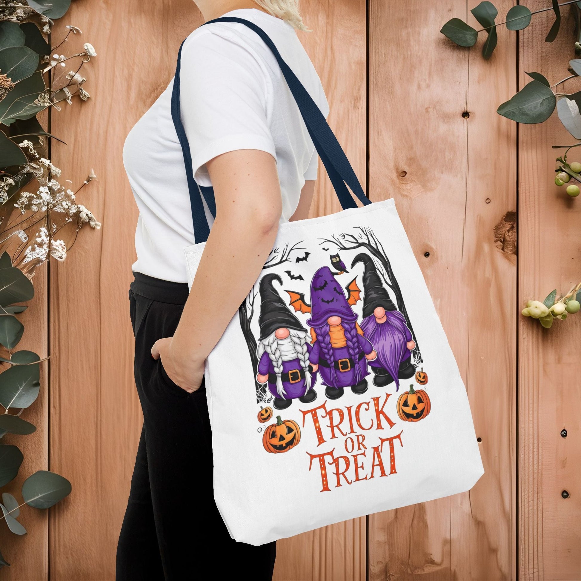 Double - Sided Spooky Tote Bag 🎃🕸️ (AOP) - EternalAscension