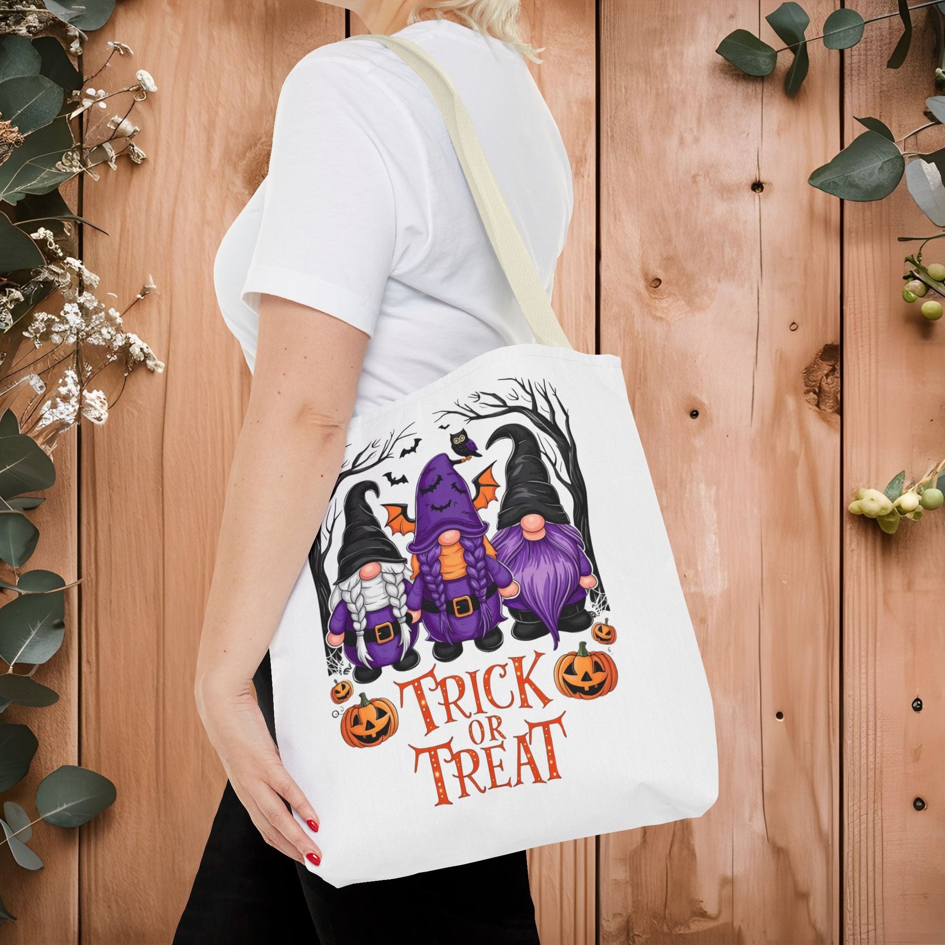 Double - Sided Spooky Tote Bag 🎃🕸️ (AOP) - EternalAscension