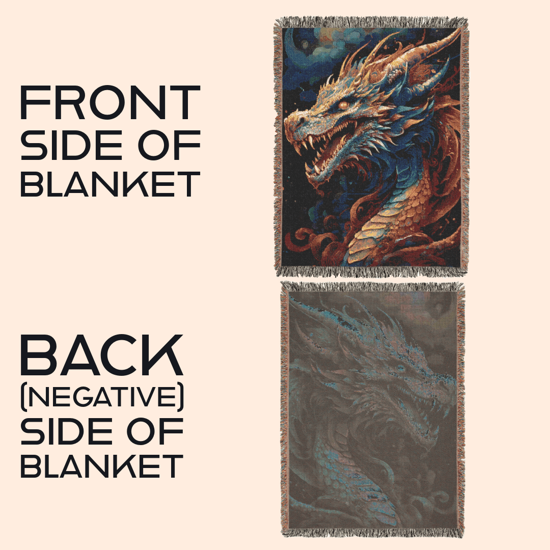 Dragon Woven Blanket - EternalAscension