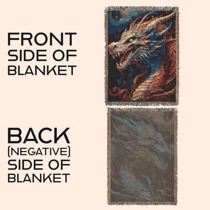 Dragon Woven Blanket - EternalAscension