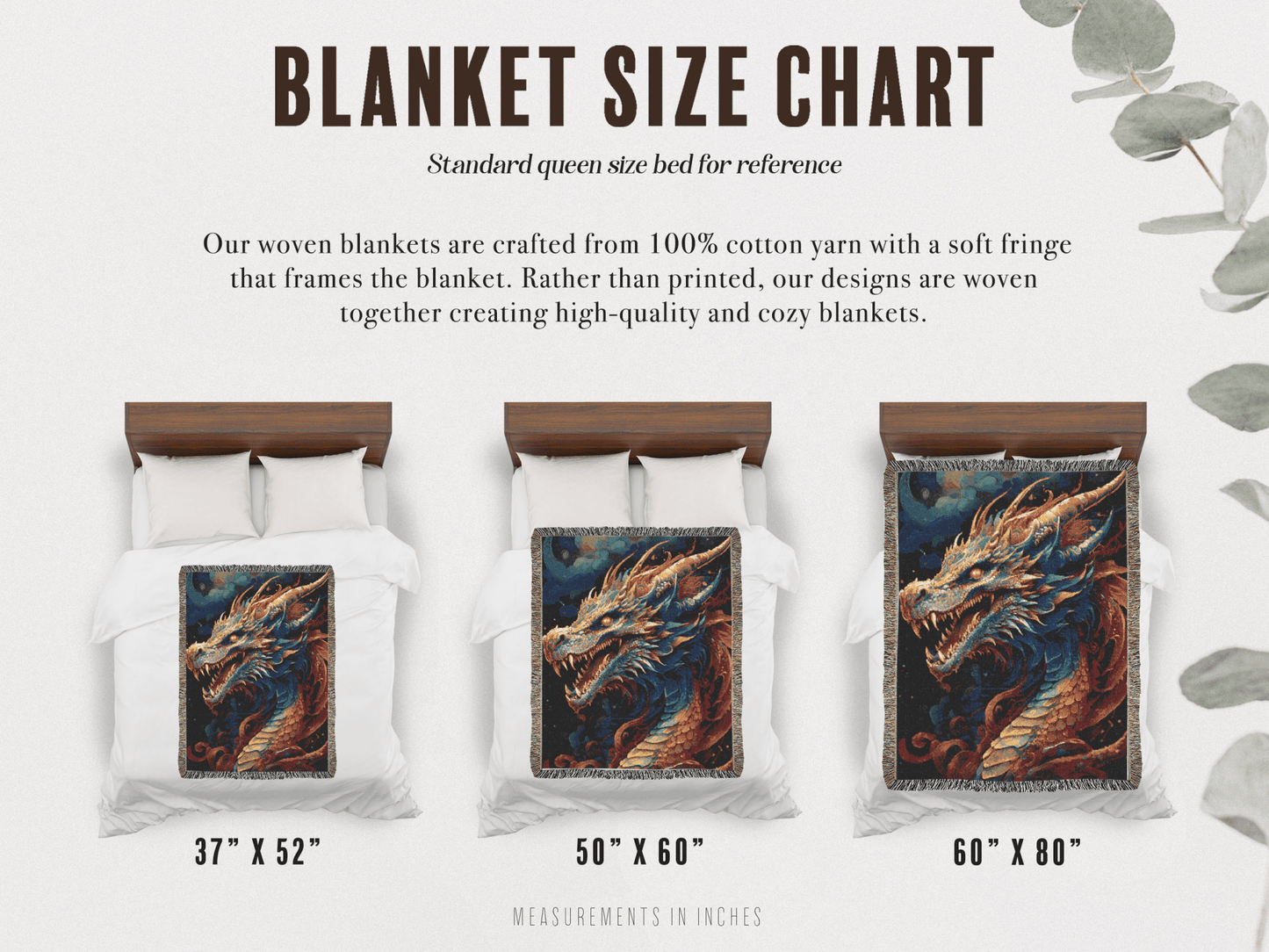 Dragon Woven Blanket - EternalAscension