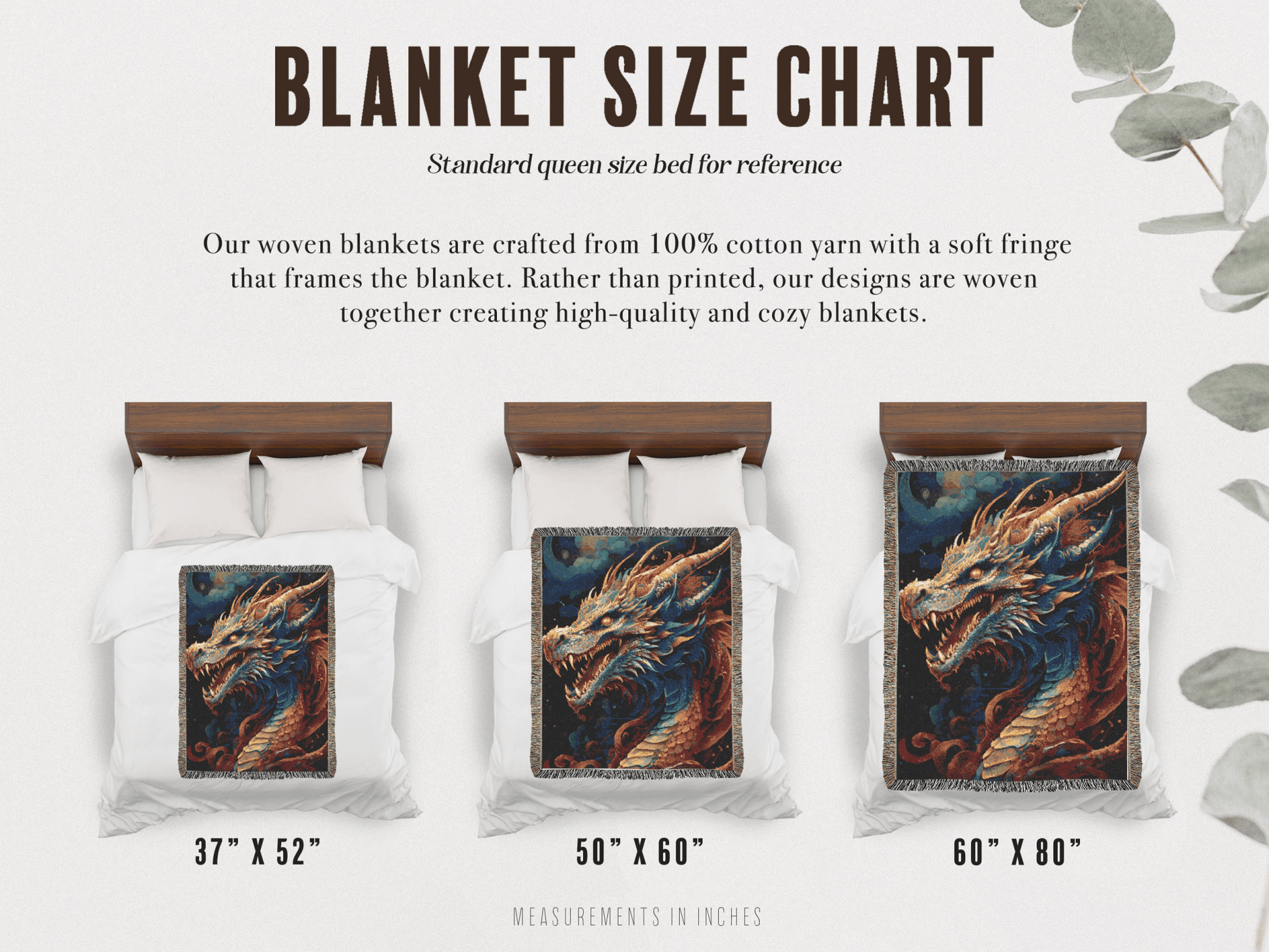 Dragon Woven Blanket - EternalAscension